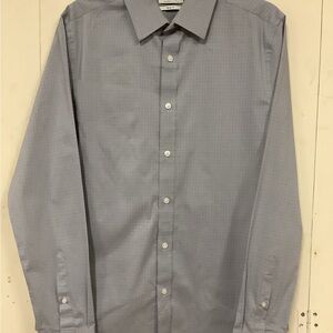 Lucky Brand Light Gray Dress Shirt